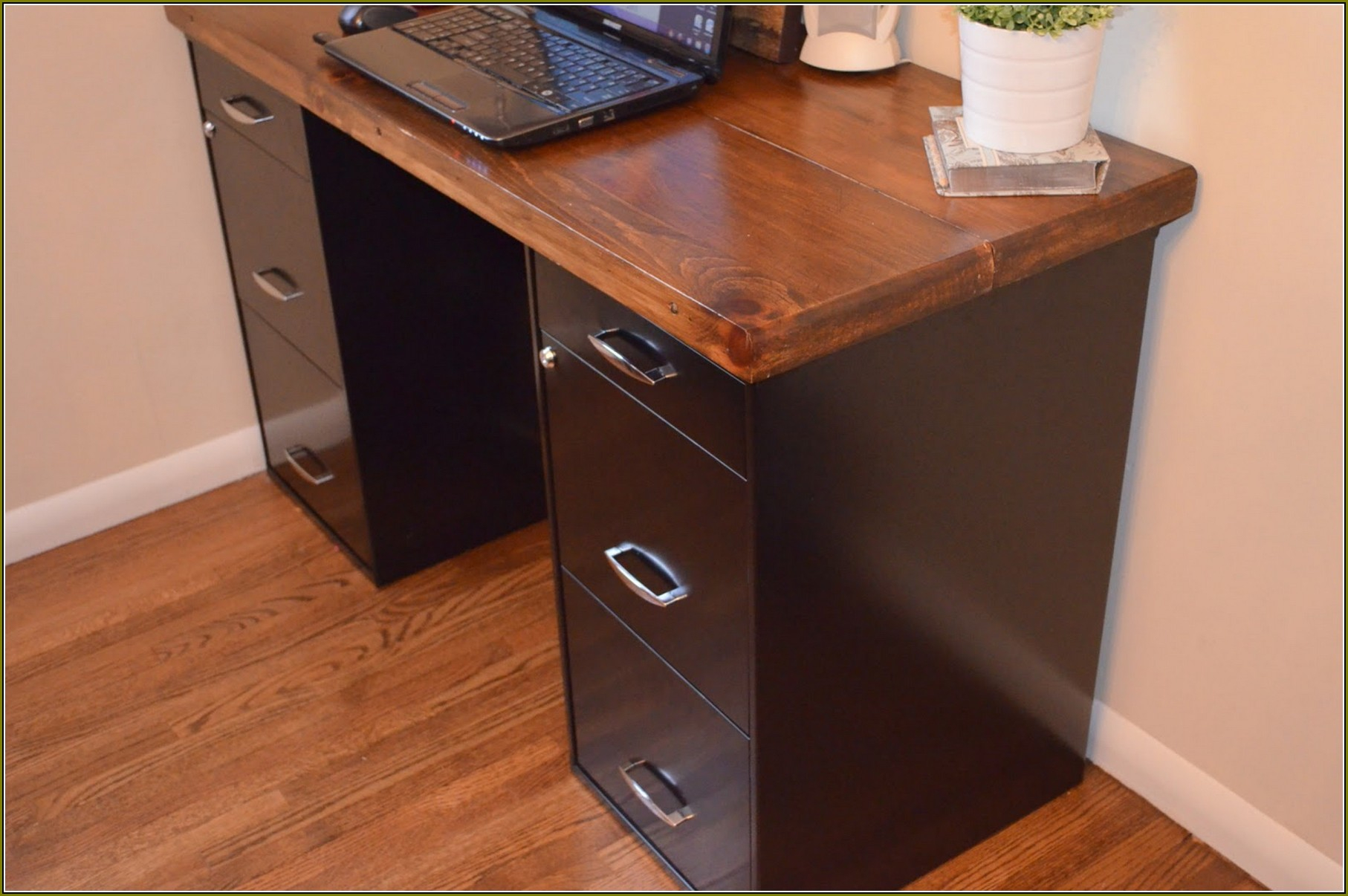 Desk With Filing Cabinet Drawers Home Design Ideas Best Pc Gaming Desk inside proportions 1814 X 1206