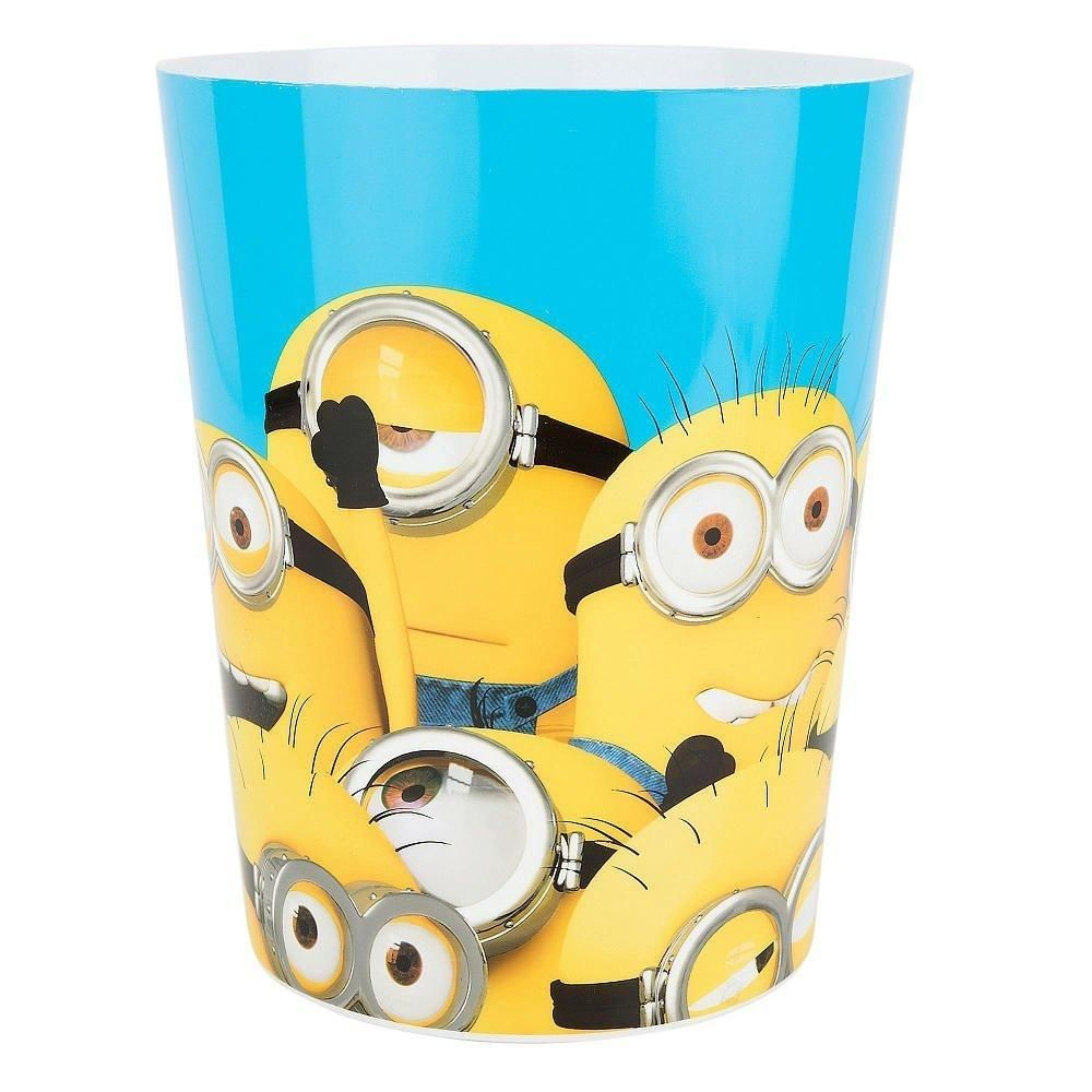 Despicable Me 3 Minions Wastebasket Trash Storage Bin Boys Girls for size 1000 X 1000