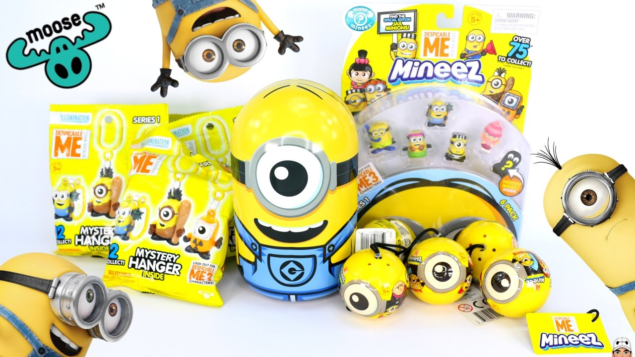 Despicable Me 3 Toys Mineez Minions Palooza Blind Bags Mystery inside proportions 1280 X 720