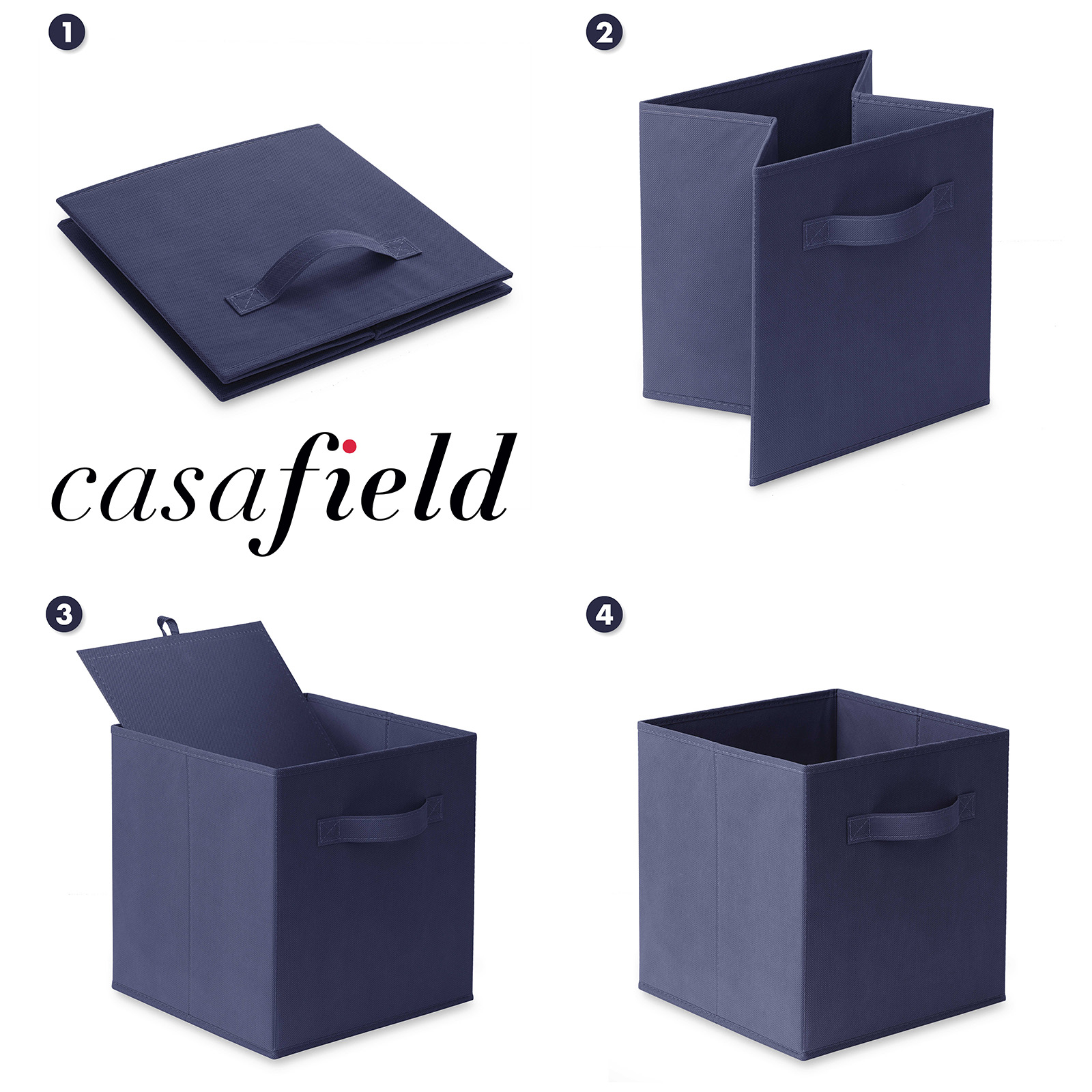 Details About 6 Collapsible Foldable Cloth Fabric Cub Cube Storage Bins Baskets For Shelves regarding size 1600 X 1600