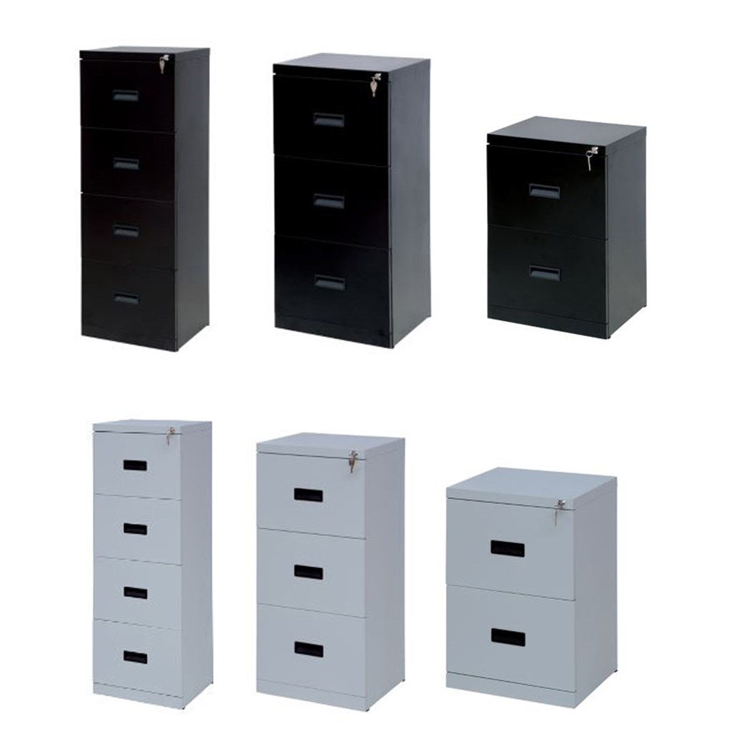 Details About Home Office Heavy Duty Filing Cabinet 2 3 4 Drawer A4 Foolscap Suspension Files with proportions 1024 X 1024