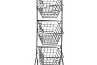 Details About Wire Storage Basket Shelving 3 Rack Bin Organizer pertaining to measurements 1000 X 1000