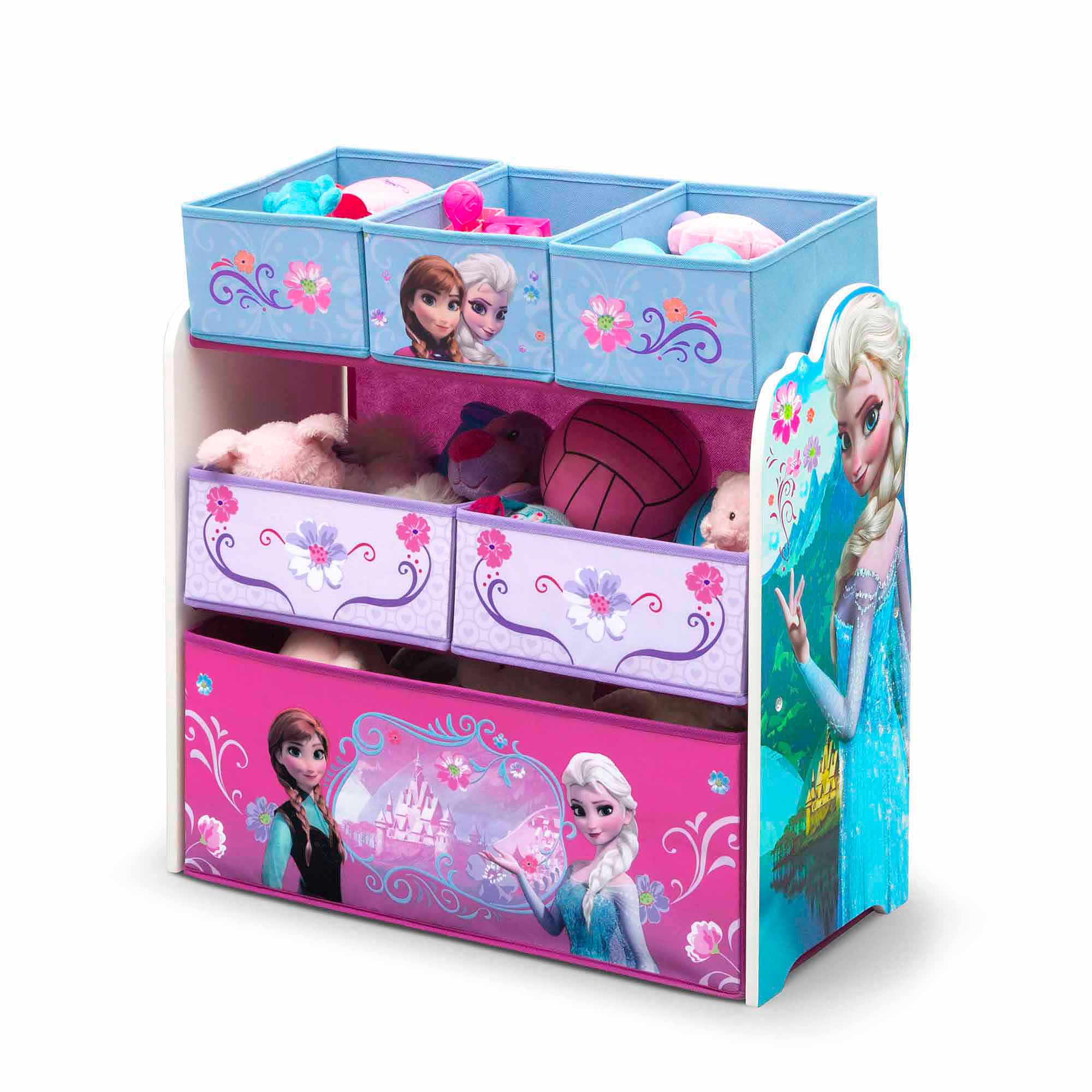 Disney Frozen Multi Bin Toy Organizer Delta Children Walmart pertaining to size 2000 X 2000