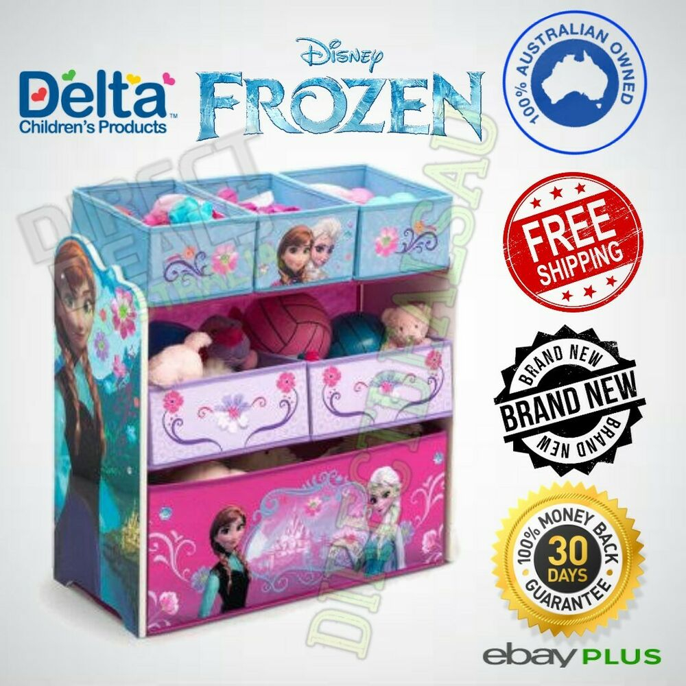 Disney Frozen Toy Organizer Multi Bin Storage Boxes Kids Furniture in dimensions 1000 X 1000