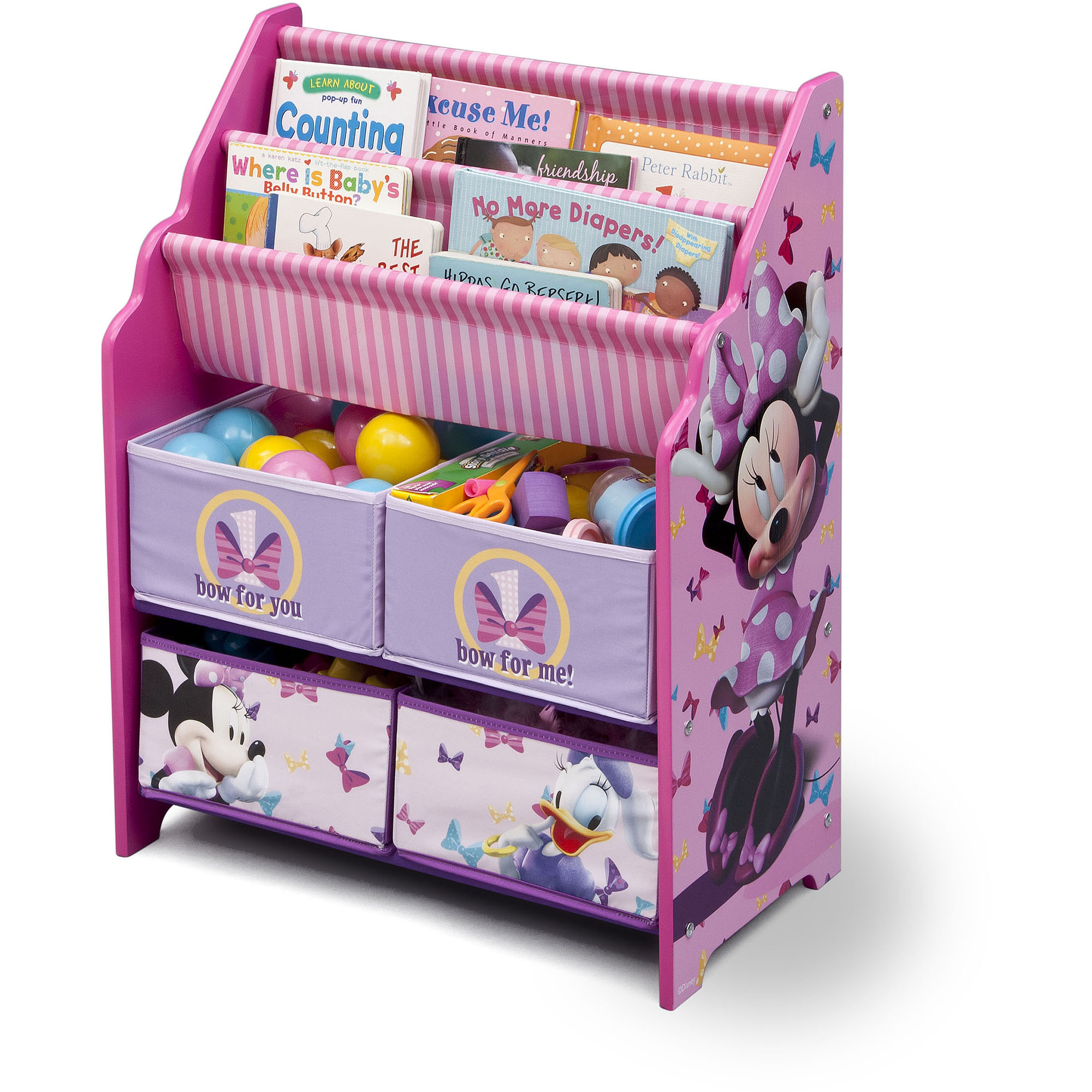 Disney Minnie Mouse Book Toy Organizer Delta Children Walmart intended for measurements 2000 X 2000