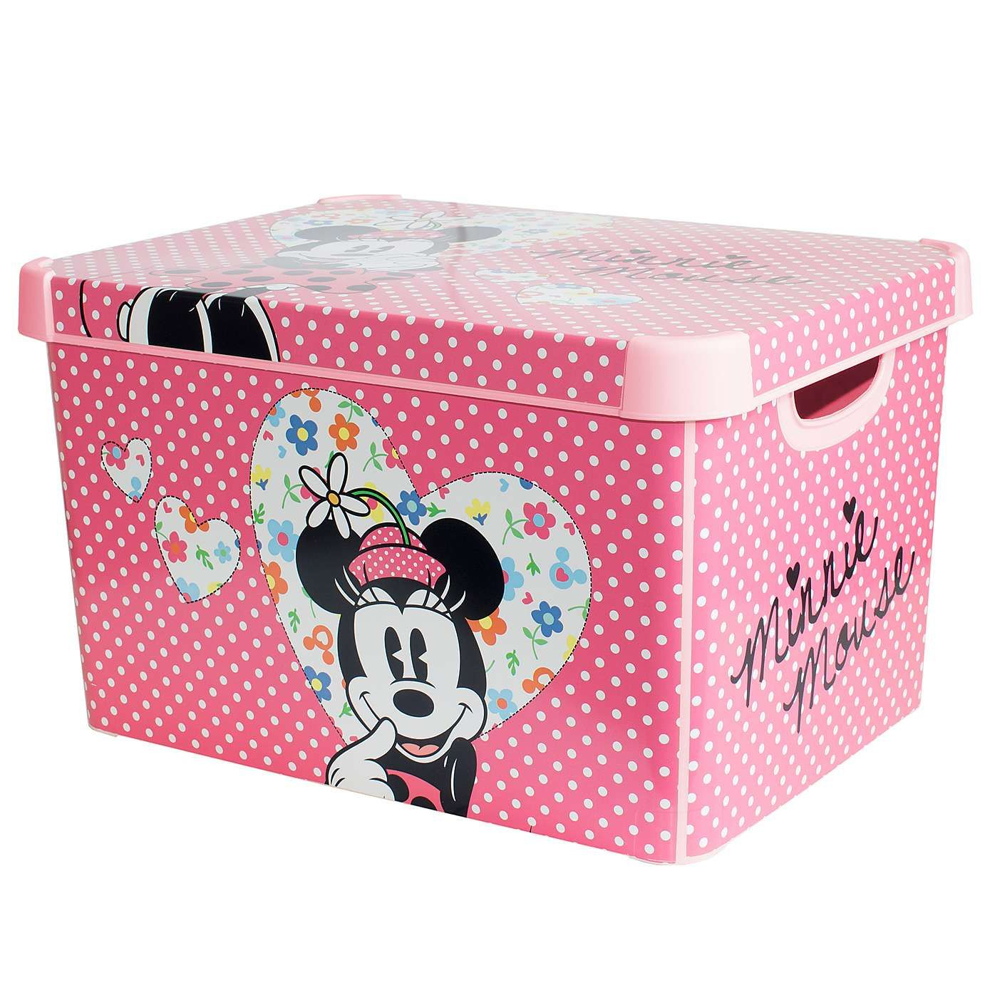 Disney Minnie Mouse Storage Box Dunelm Nons Room Toy Storage within measurements 1389 X 1389