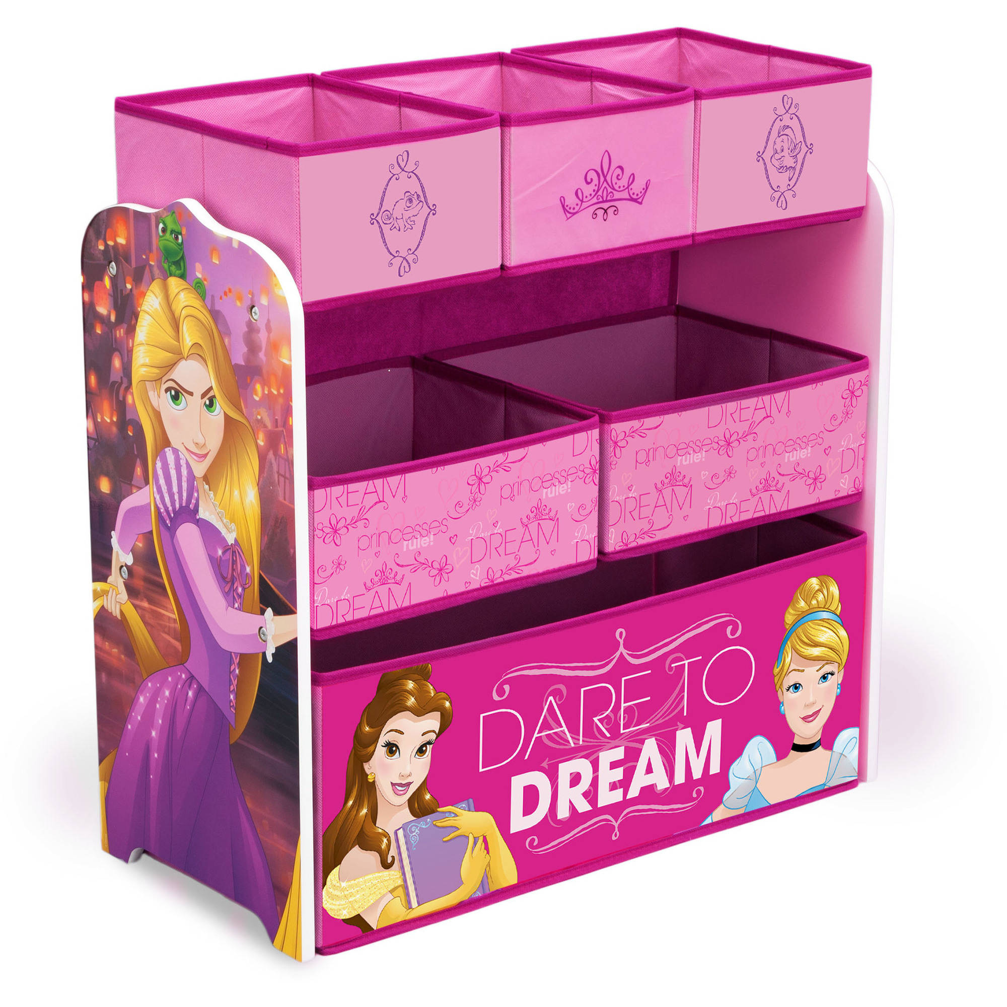 Disney Princess Multi Bin Toy Organizer Delta Children Walmart inside proportions 2000 X 2000