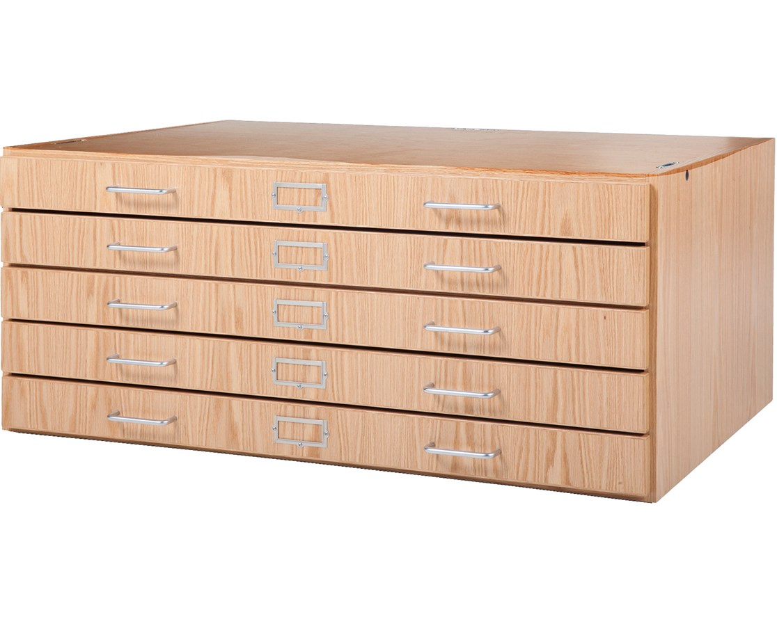 Diversified Woodcrafts 5 Drawer Flat File Tiger Supplies pertaining to sizing 1116 X 900