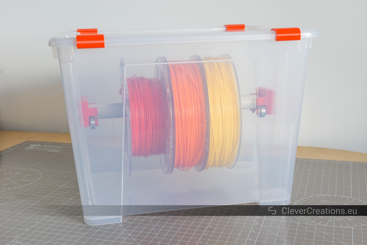 Diy 3d Printer Filament Dry Boxes Clever Creations regarding size 1200 X 800