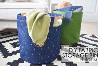 Diy Fabric Storage Bins Project Nursery in sizing 2048 X 1356