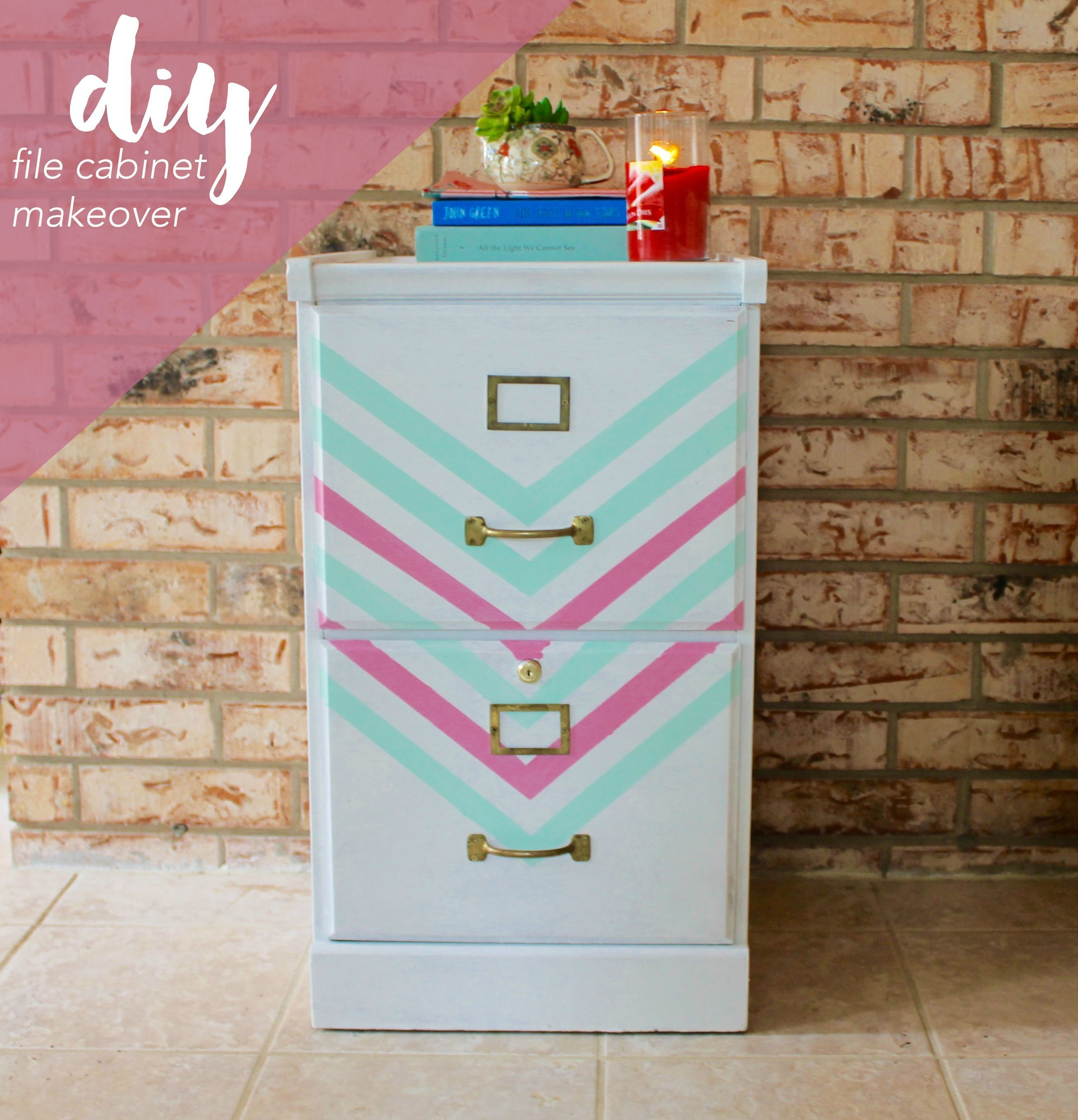 Diy File Cabinet Makeover in sizing 2621 X 2724