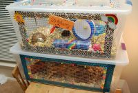 Diy Hamster Cage Bin Cage Hamsters Hamster Cages Dwarf with regard to size 1168 X 777