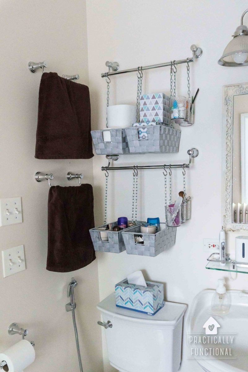 Diy Hanging Storage Bins For Over The Toilet Storage inside measurements 800 X 1200