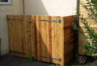 Diy Pallet Trash Can Hide Easy Pallet Ideas pertaining to measurements 720 X 1129