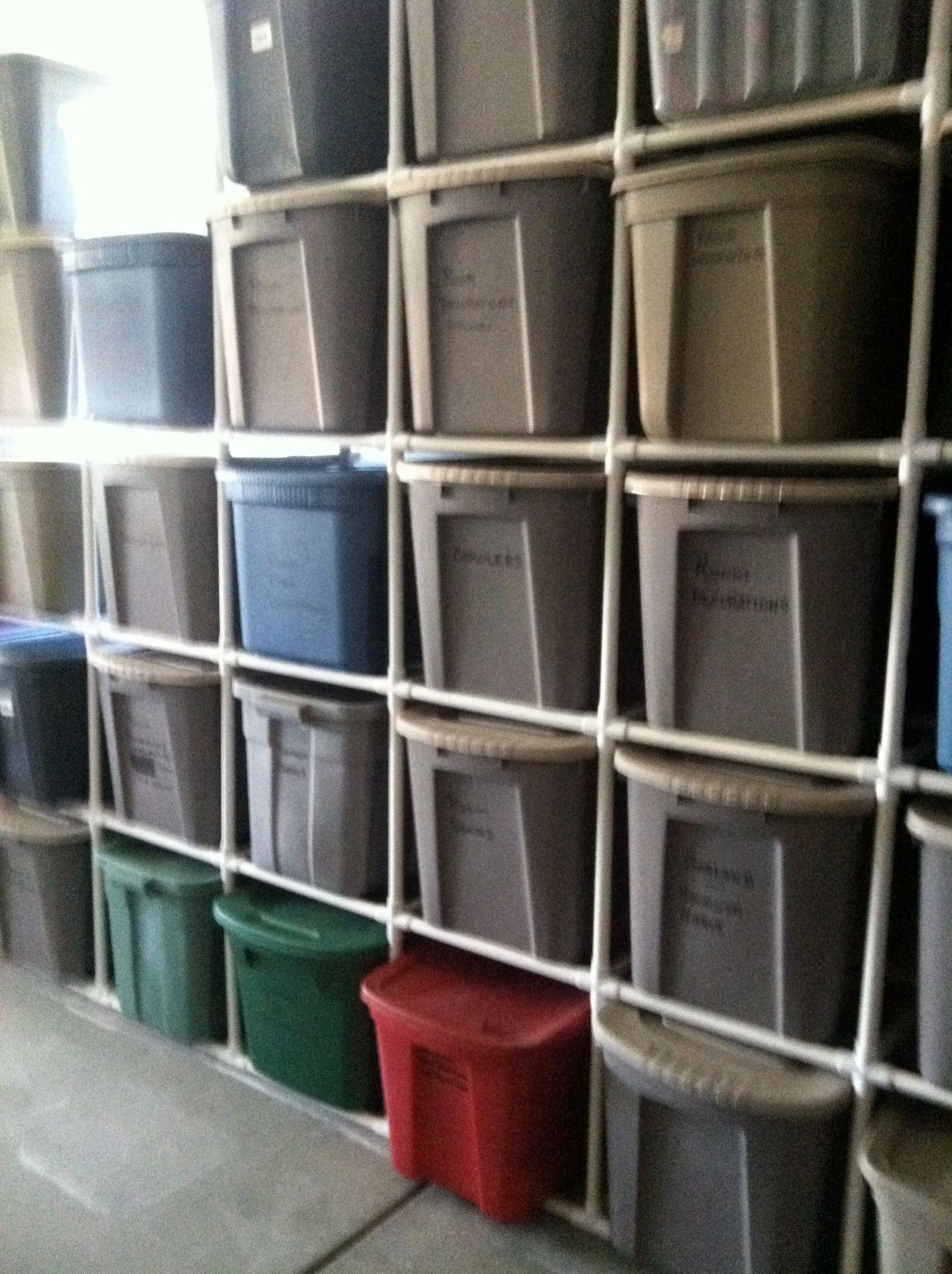 Diy Saturday Pvc Tote Storage Organizer Home Tote Storage regarding size 1536 X 2056