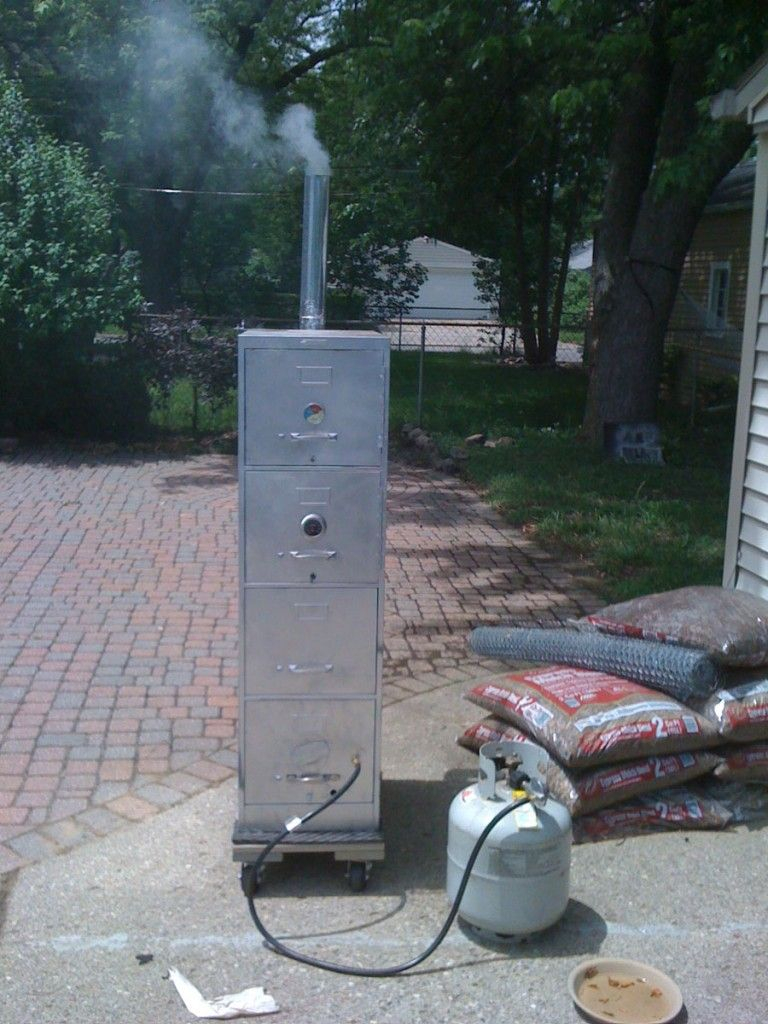 Diy Smoker Recipe 1 Old Ass Four Drawer Filing Cabinet No within dimensions 768 X 1024