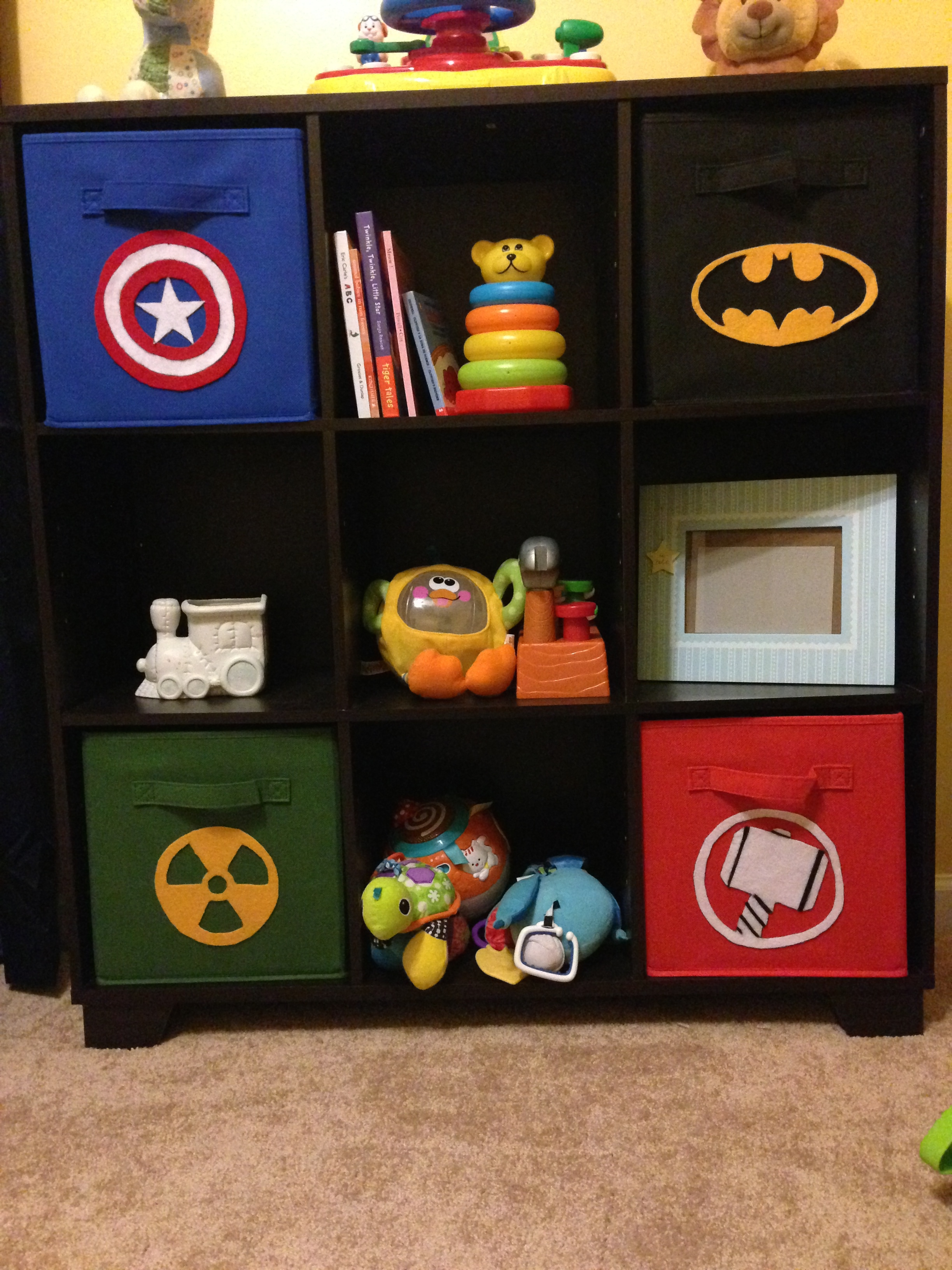 Diy Superhero Bins Penny Wise Diys throughout proportions 2448 X 3264