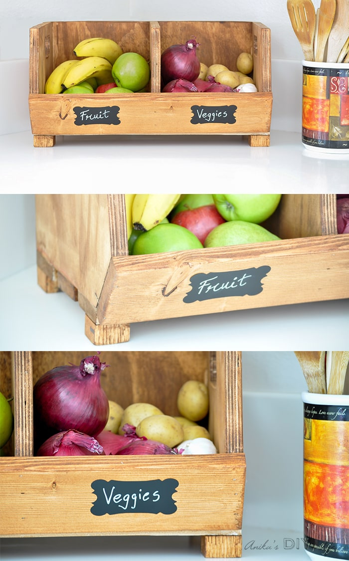 Diy Vegetable Storage Bin With Dividers Anikas Diy Life intended for size 700 X 1125