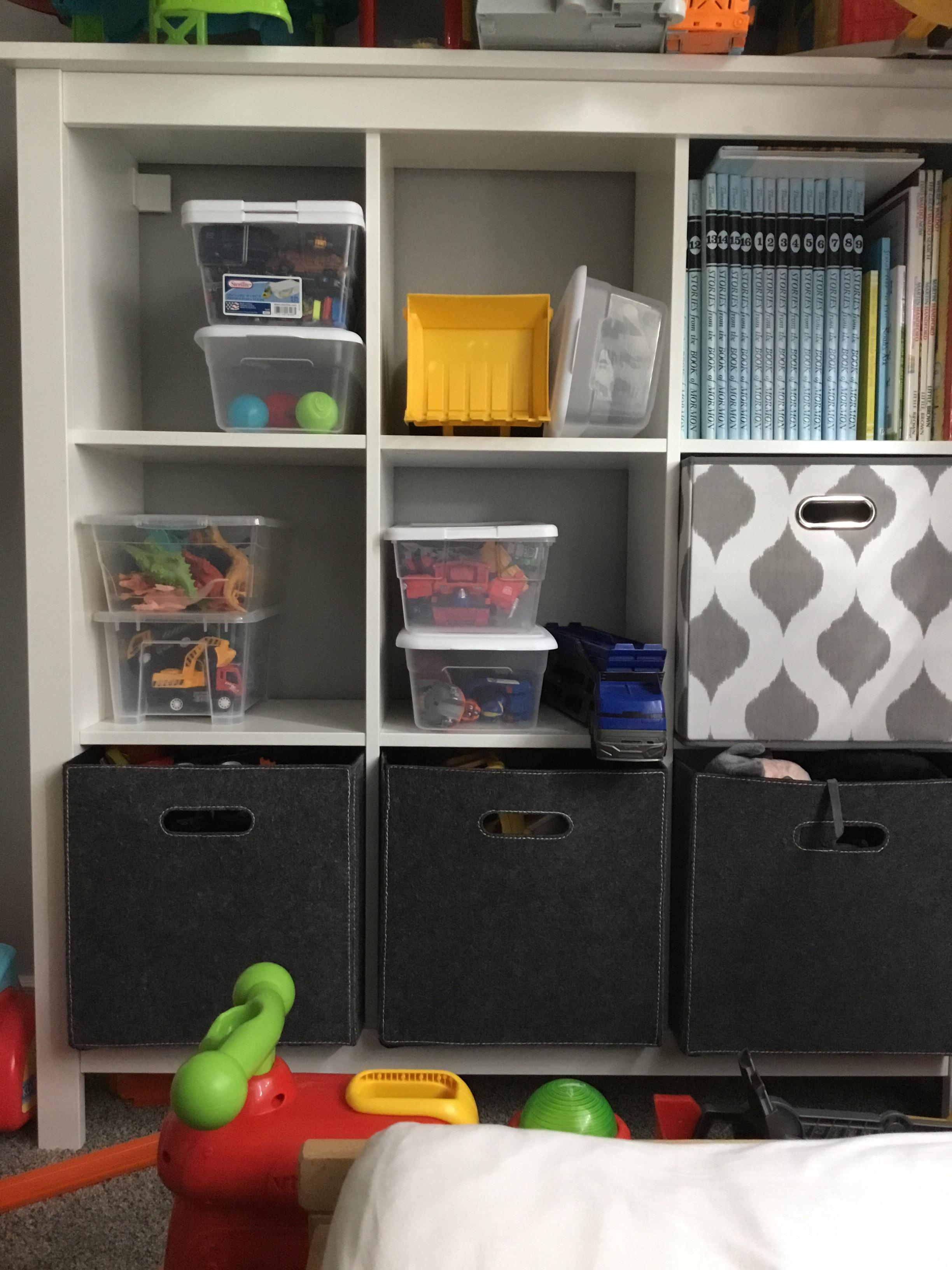 Does Anyone Make Plastic Storage Bins That Fit These Cube Shelves with proportions 2448 X 3264