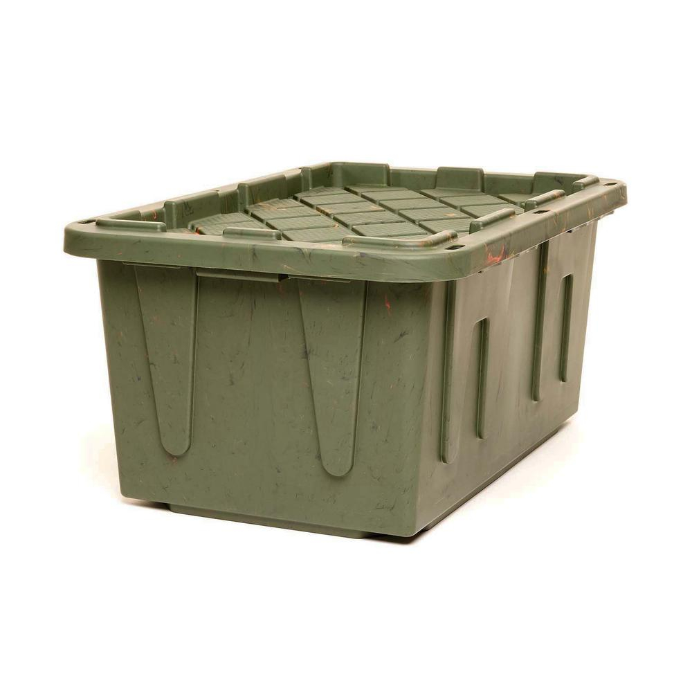 Durabilt 27 Gal Tough Tote In Camo 4 Pack 4427cmogdc04 The with proportions 1000 X 1000