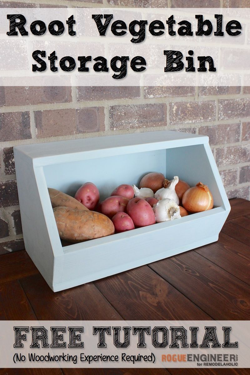 Easy Diy Root Vegetable Storage Bin Free Plans Tutorial Rogue pertaining to measurements 800 X 1200