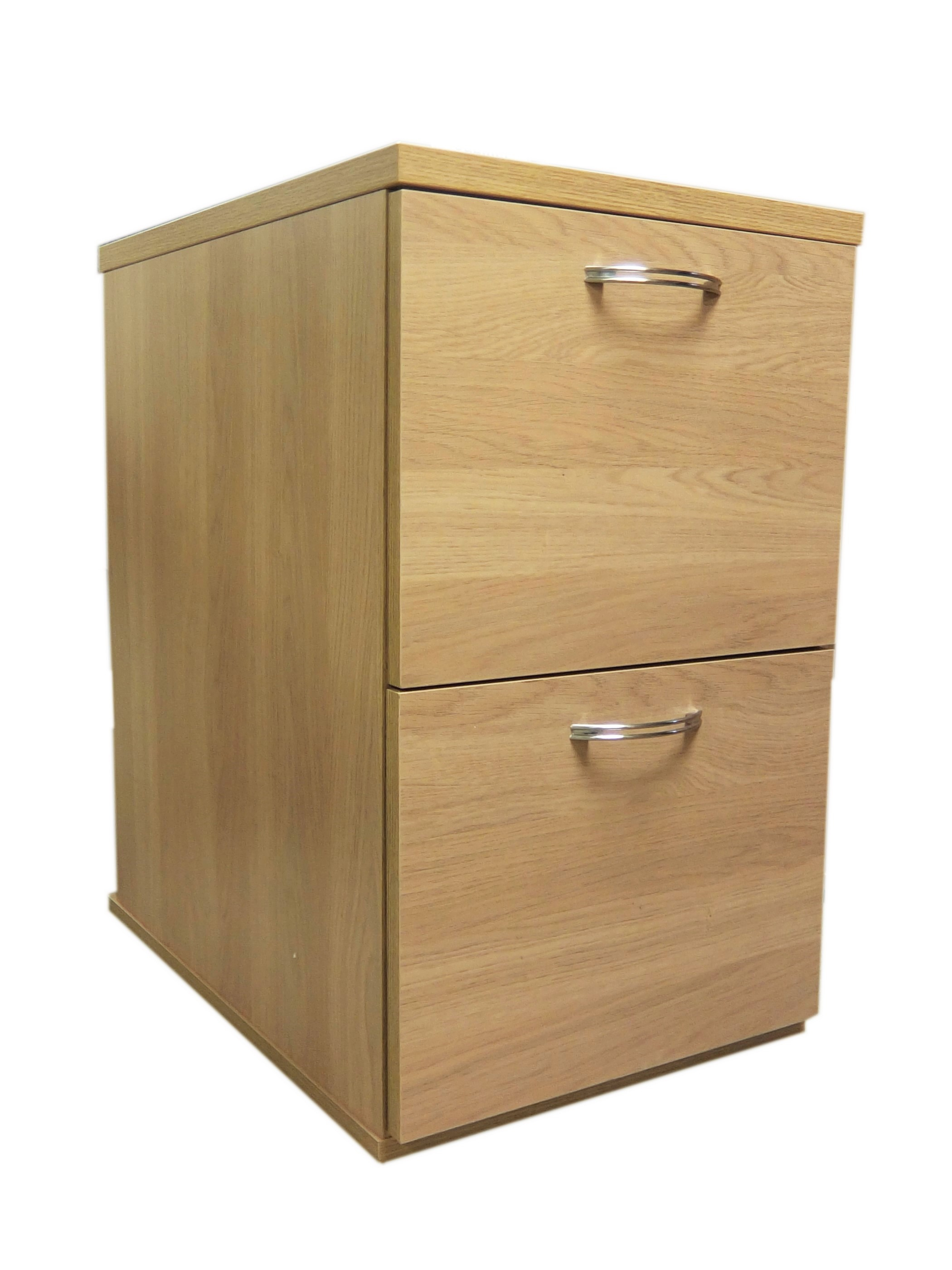 Eco 2 Drawer Blonde Oak Effect Filing Cabinet Trago throughout measurements 2100 X 2800