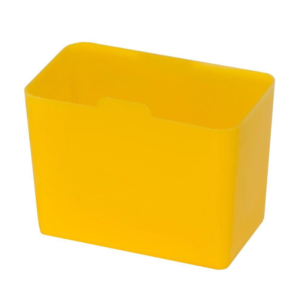 Edsal 030 Qt Heavy Duty Plastic Storage Bin In Yellow 100 Pack intended for proportions 1000 X 1000