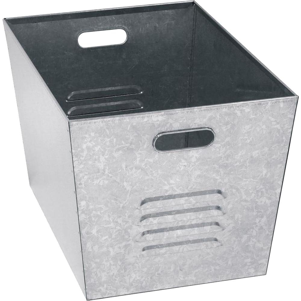 Edsal 12 In W X 11 In H X 17 In D Galvanized Steel Utility Storage Bins 6 Pack regarding sizing 1000 X 1000