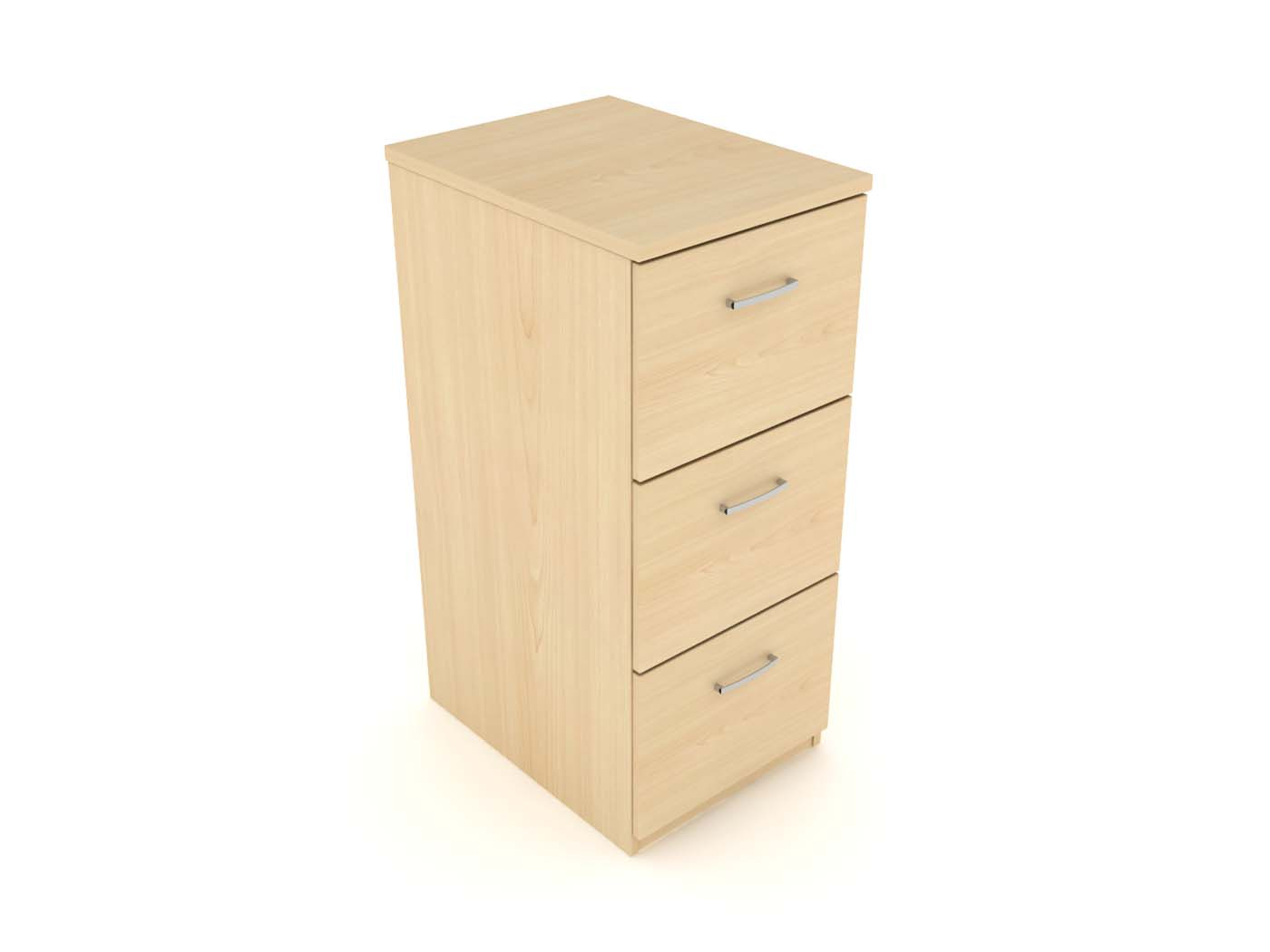 Elite 3 Drawer Filing Cabinet Office Furniture Scene for dimensions 1400 X 1050