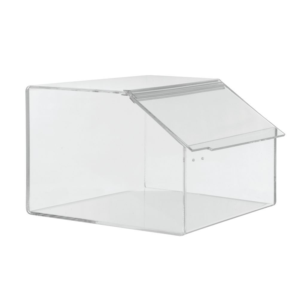 Expressly Hubert Rectangular Clear Acrylic Bulk Food Storage inside measurements 1000 X 1000