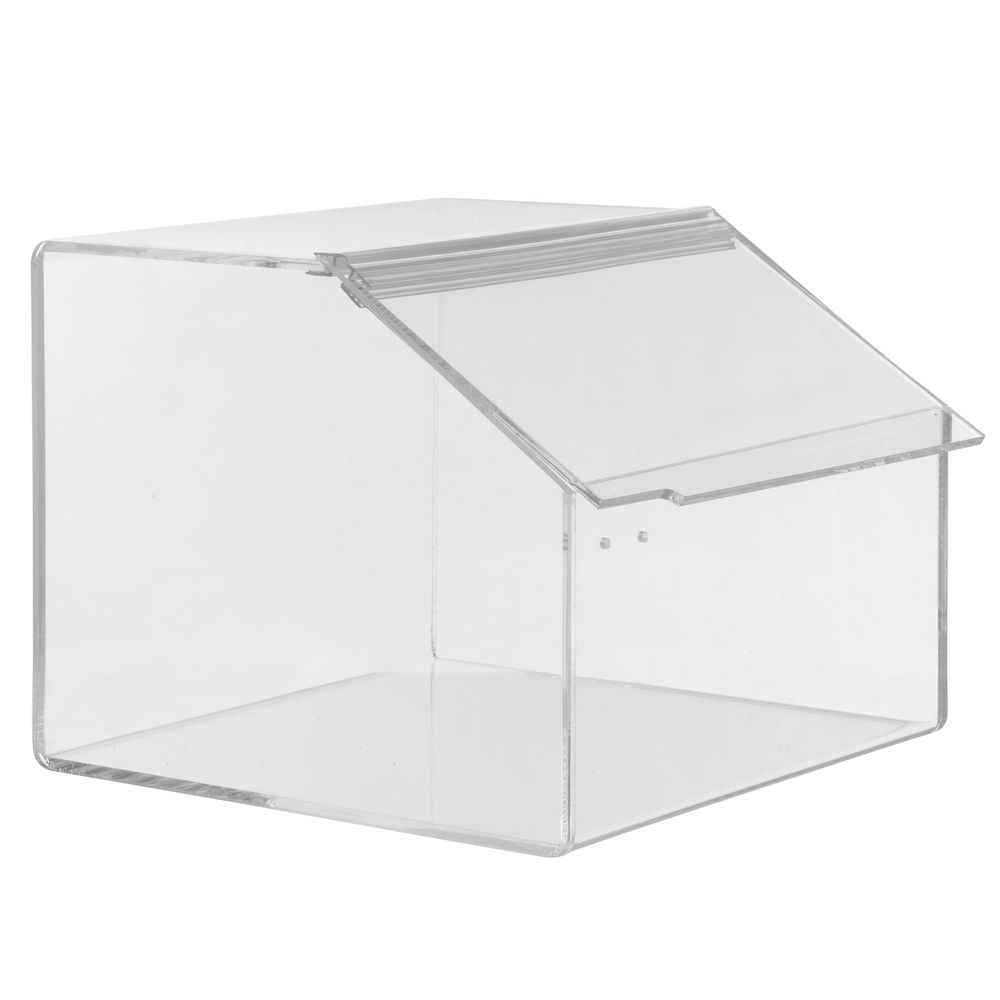 Expressly Hubert Rectangular Clear Acrylic Bulk Food Storage within proportions 1000 X 1000