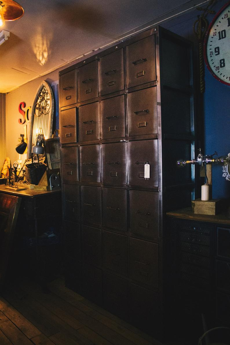 Extra Large Industrial Filling Cabinet In A Beautiful Brushed Etsy within measurements 794 X 1191