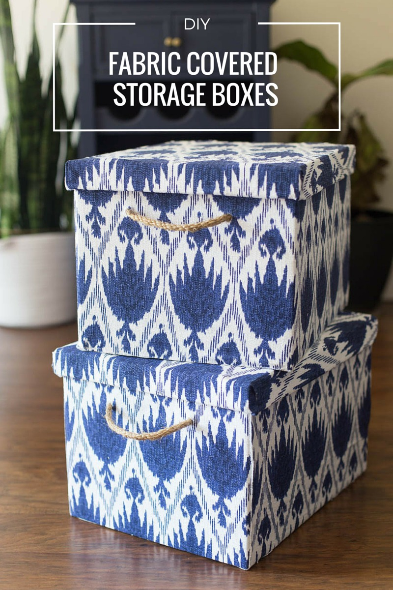 Fabric Covered Storage Boxes Stylish Storage with regard to size 800 X 1200