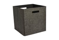 Fabric Cube Storage Bin 13 Dark Gray Felt Threshold Products for proportions 2000 X 2000