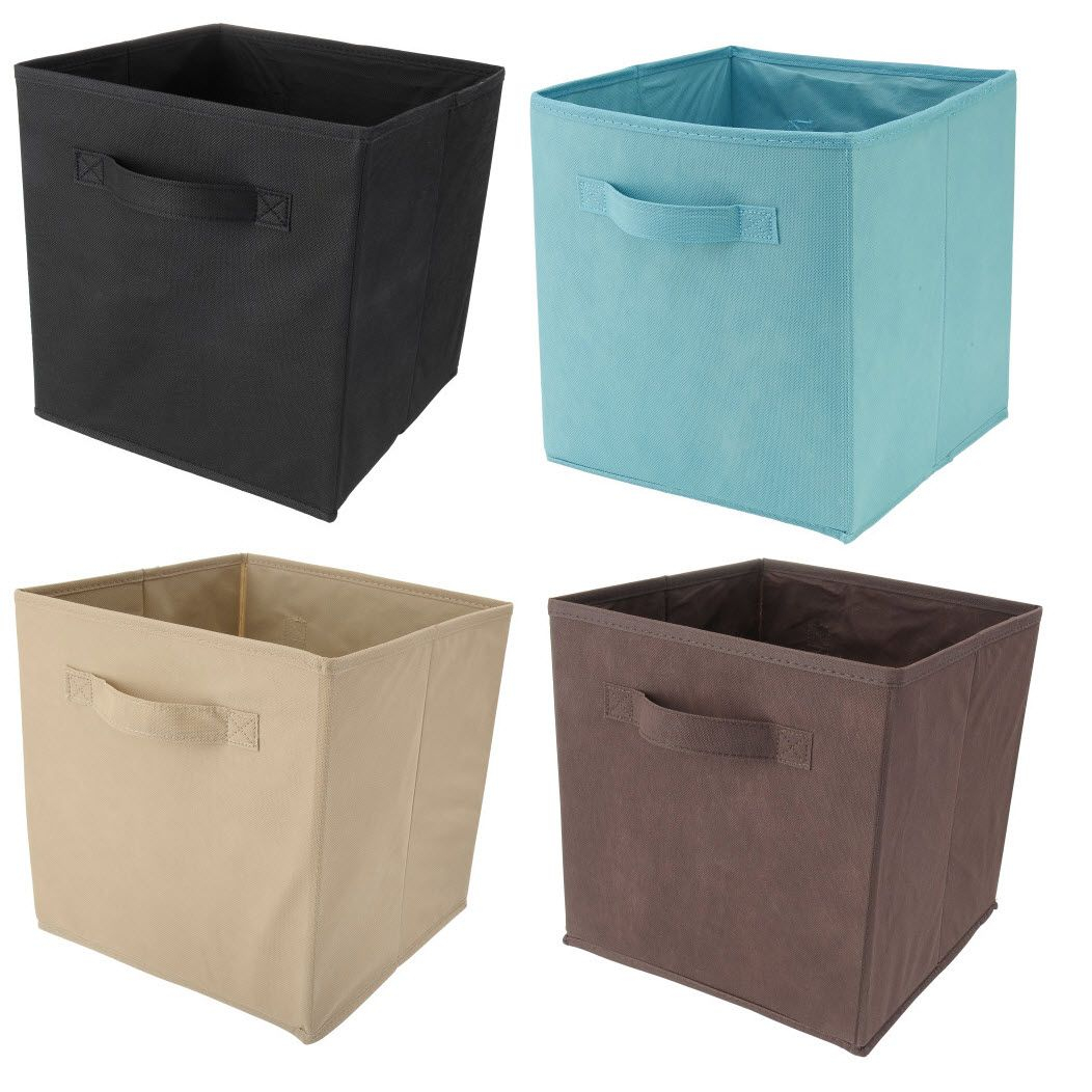 Fabric Storage Bin Cube 105 X 105 X 11 intended for dimensions 1052 X 1052