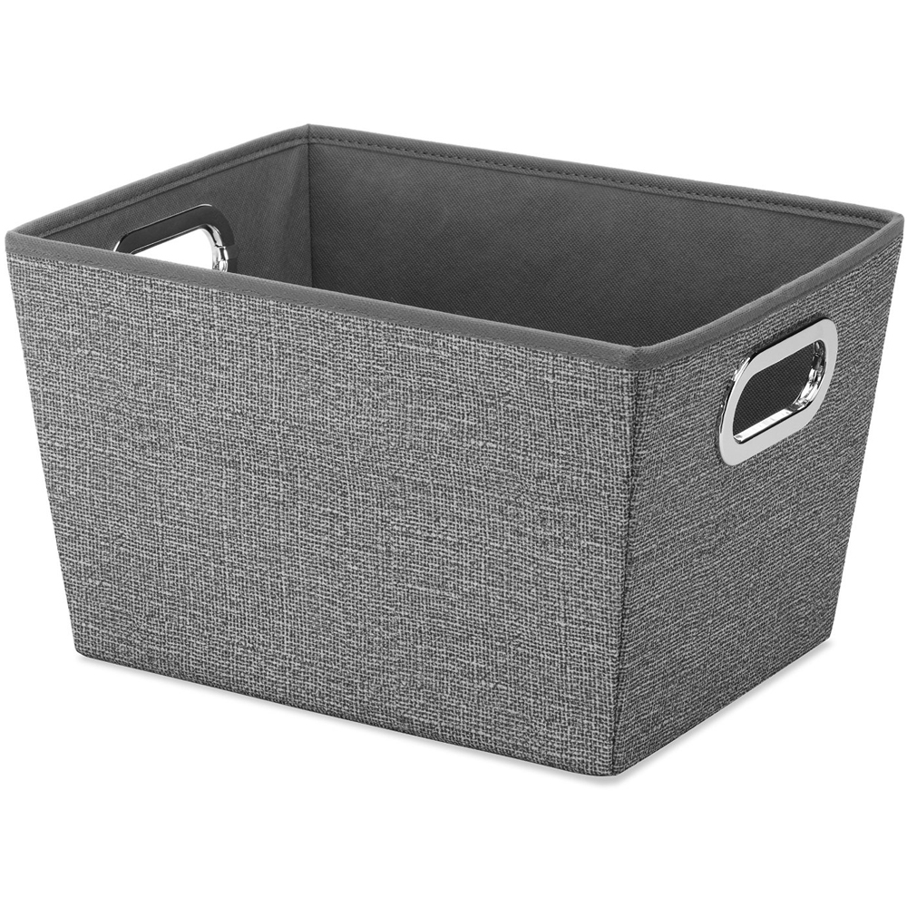 Fabric Storage Bin In Shelf Bins Bookcase And Storage intended for measurements 1000 X 1000