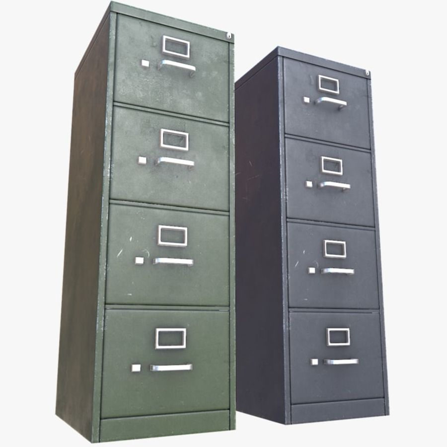 File Cabinet 01 3d Model 9 Obj Fbx Max Free3d intended for dimensions 900 X 900