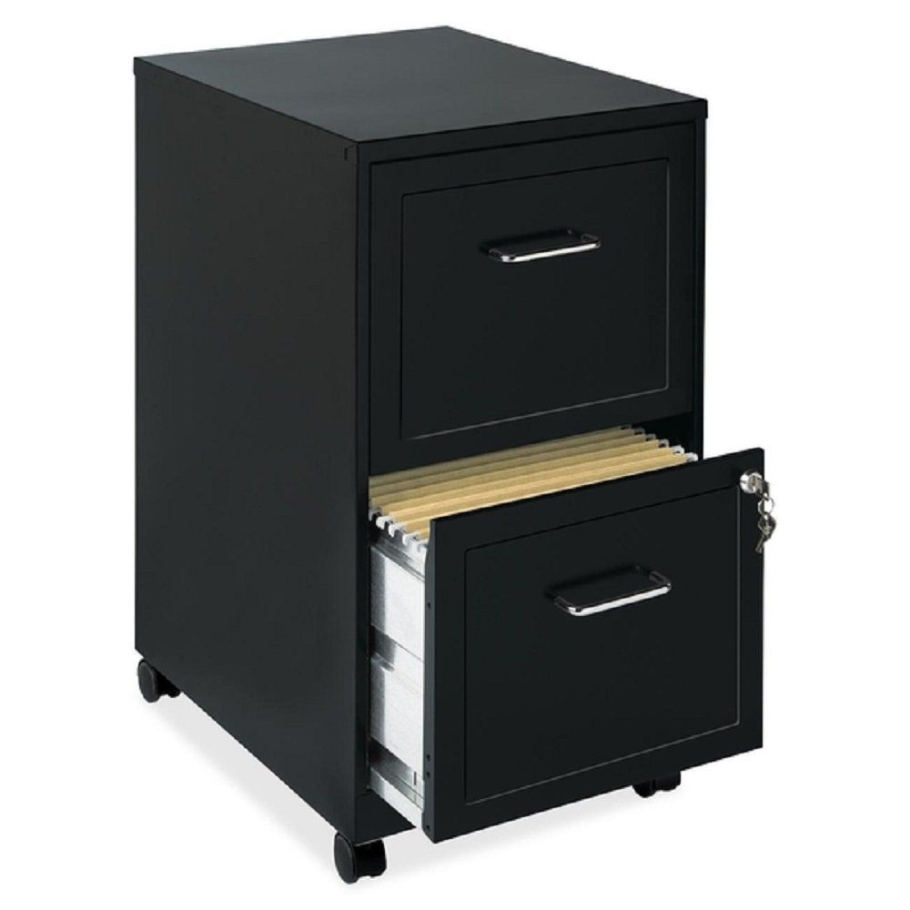 File Cabinet 2 Drawer Wheels Rolling Storage Home Office With Lock in sizing 1000 X 1000