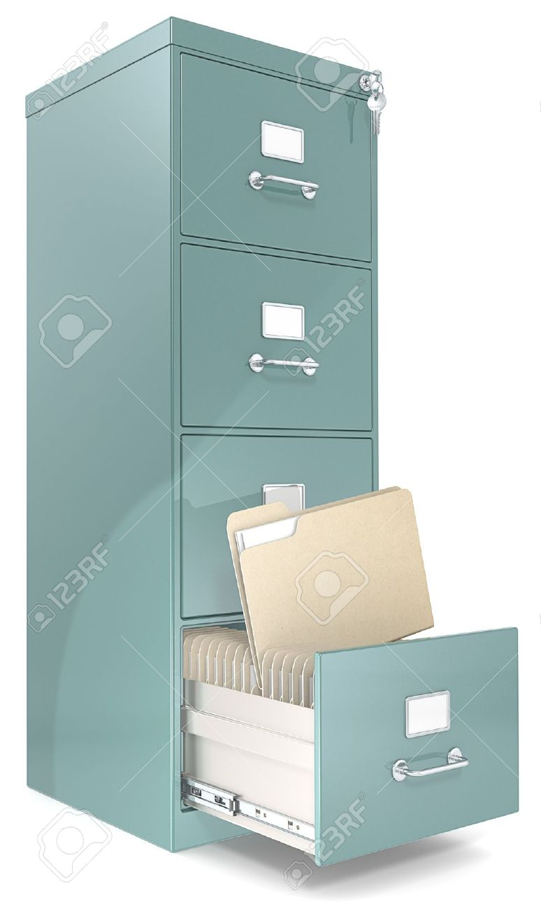 File Cabinet Classic File Cabinet With Lock One Open Drawer Stock with regard to measurements 774 X 1300