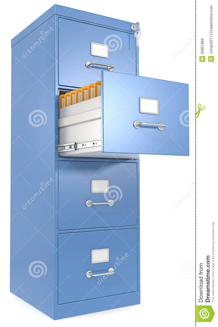 File Cabinet Stock Illustration Illustration Of Compartment 35851869 throughout dimensions 866 X 1300