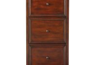 File Cabinet Storage 3 Drawer Vertical Filing Drawer Wood Chestnut throughout size 1000 X 1000