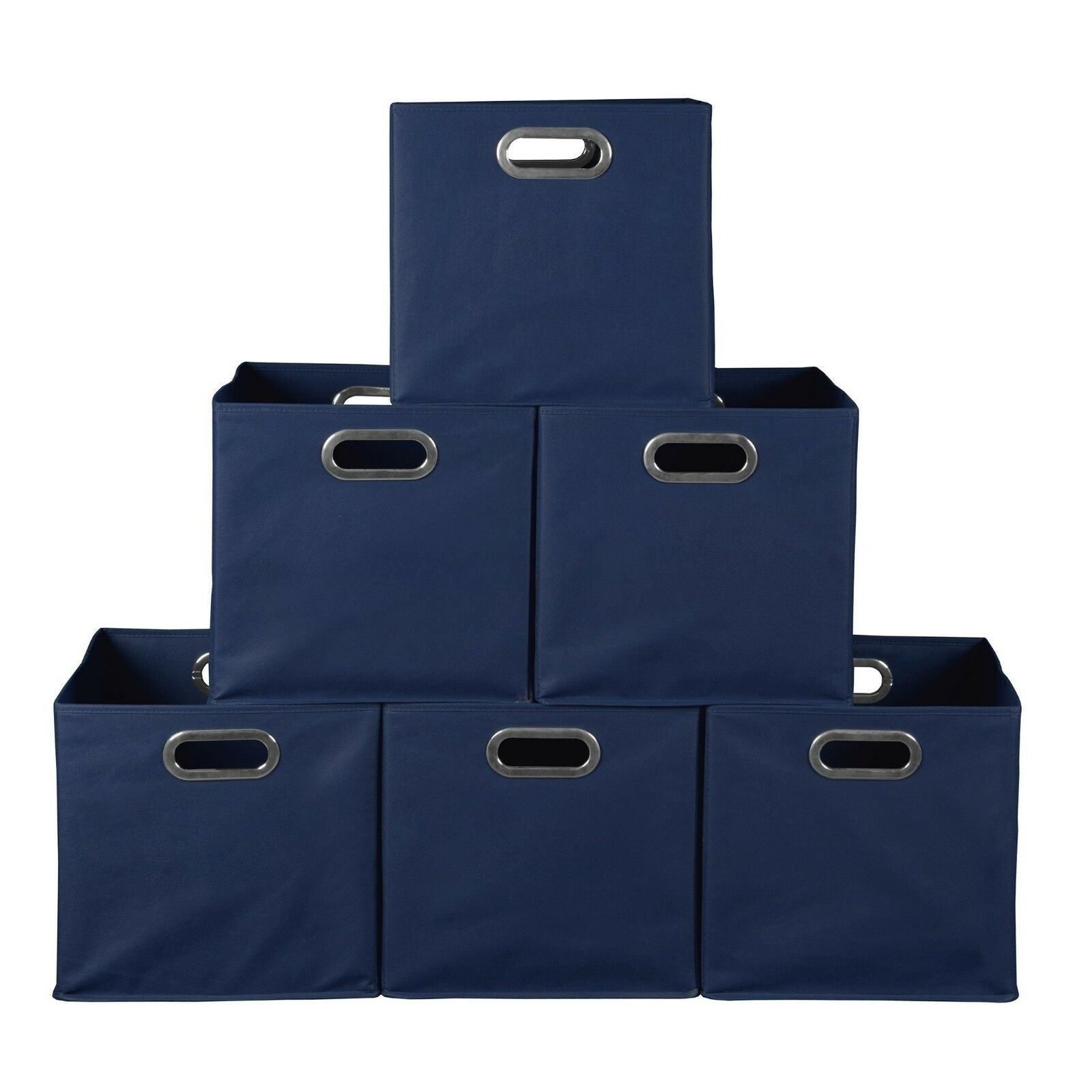 File Storage Bins 6 Cube Closet Organizers And Toy Square Foldable for dimensions 1600 X 1600