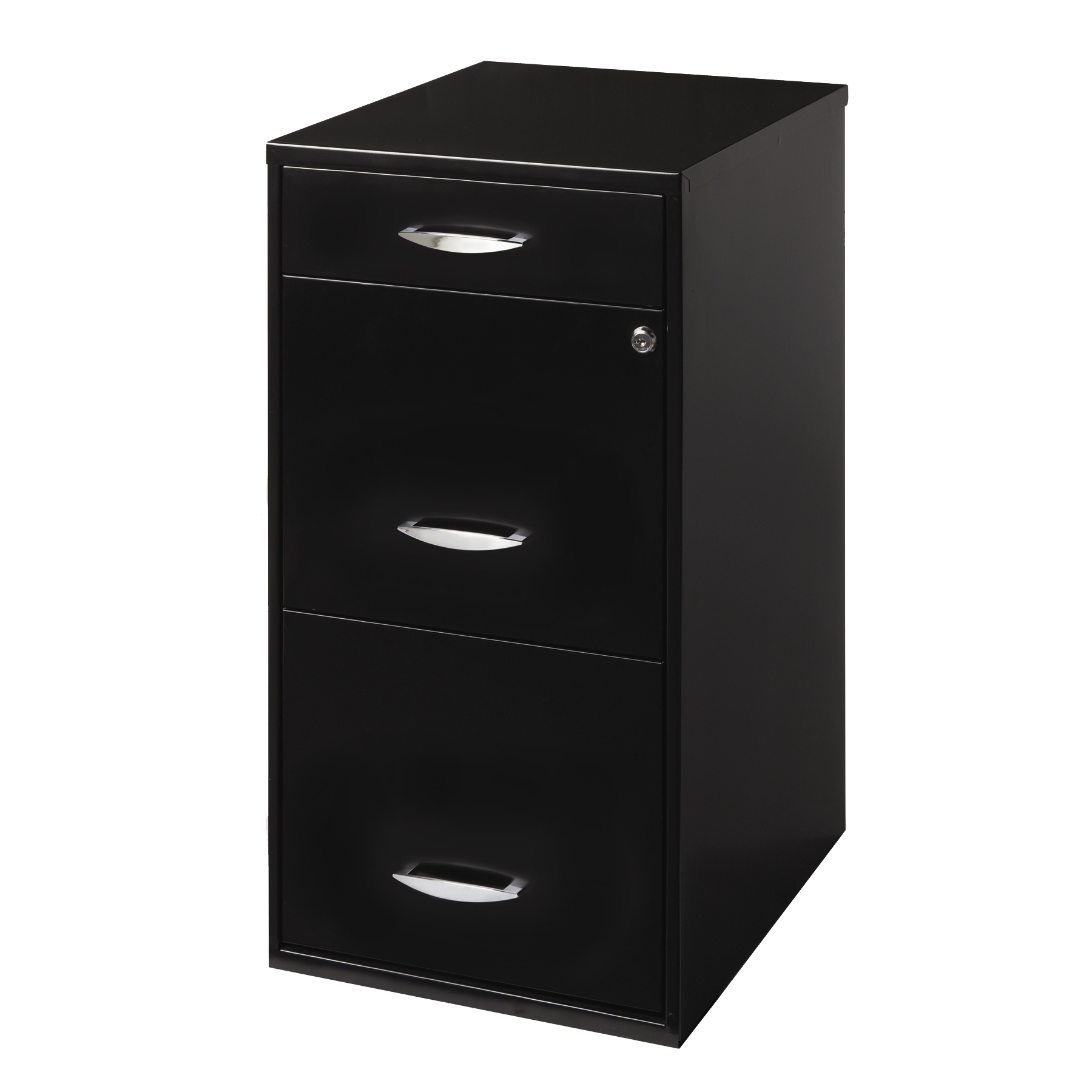 Filing Cabinet 18w 3 Drawer Organizer File Black Walmart intended for dimensions 1800 X 1800