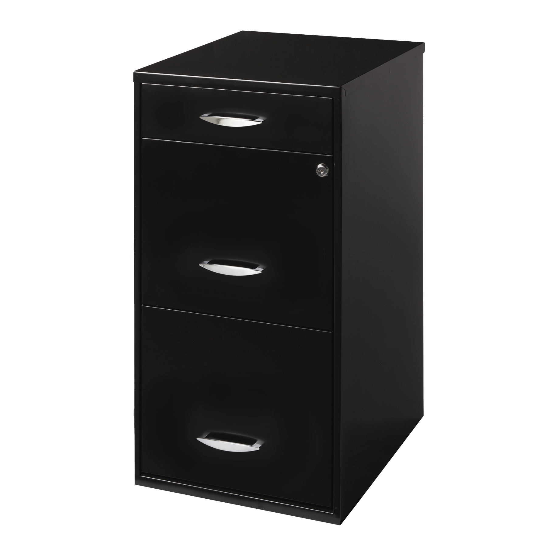 Filing Cabinet 18w 3 Drawer Organizer File Black Walmart regarding proportions 1800 X 1800