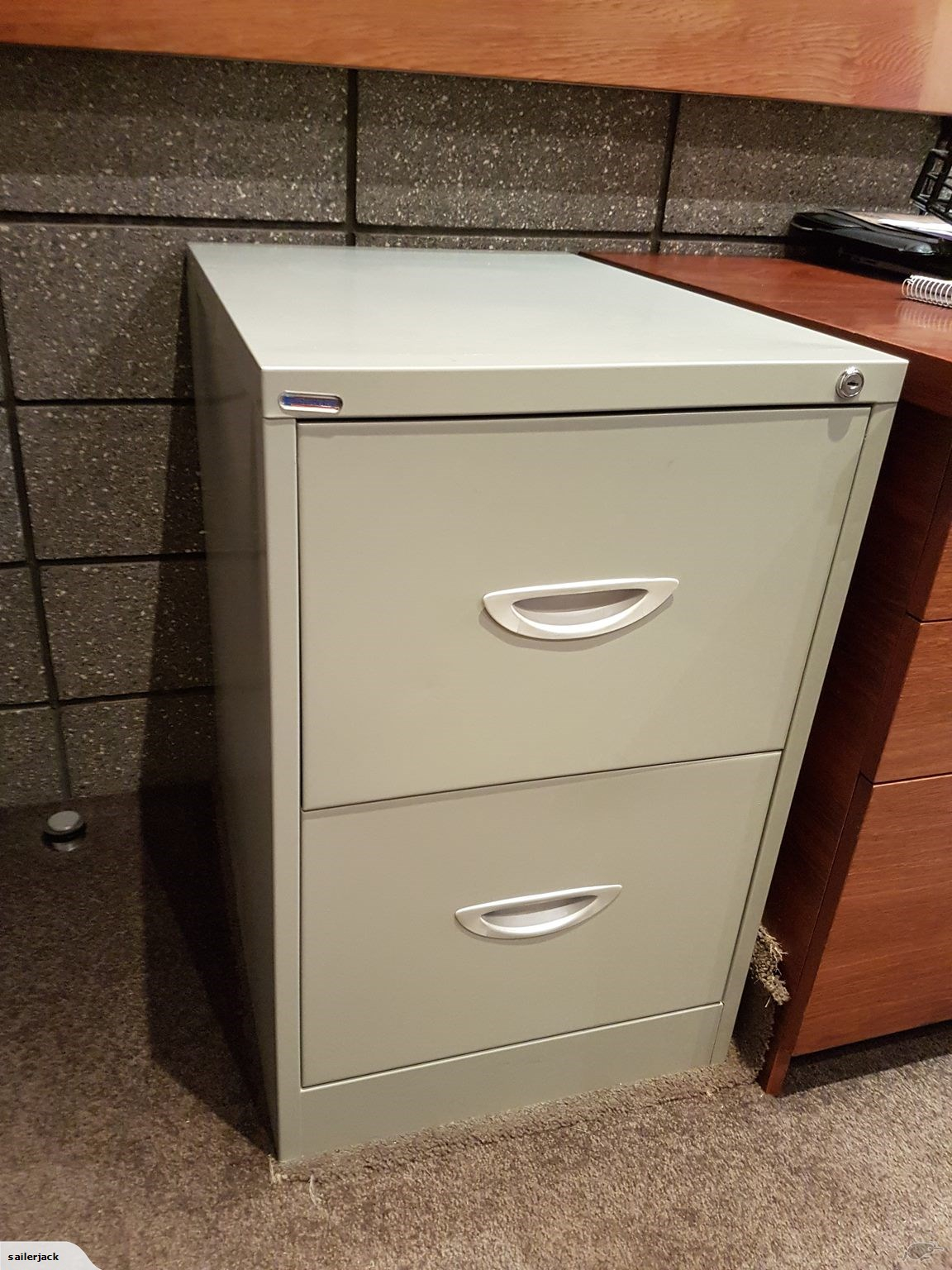 Filing Cabinet 2 Drawer Trade Me throughout sizing 1152 X 1536