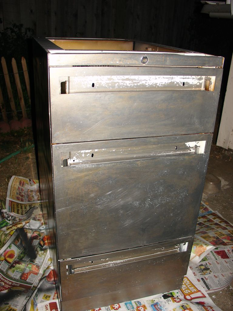 Filing Cabinet Smoker 11 Steps With Pictures with regard to proportions 768 X 1024