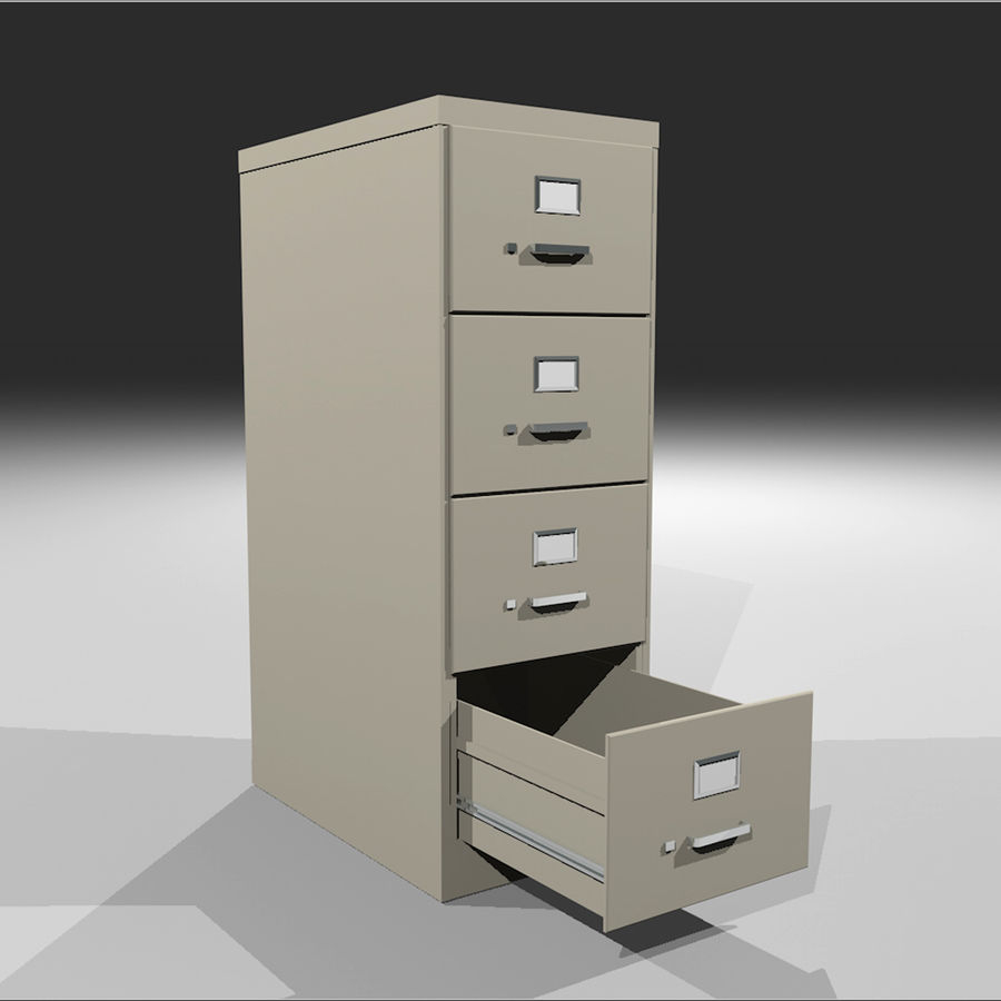 Filing Cabinet With Opening Drawers 3d Model 5 C4d Free3d in size 900 X 900