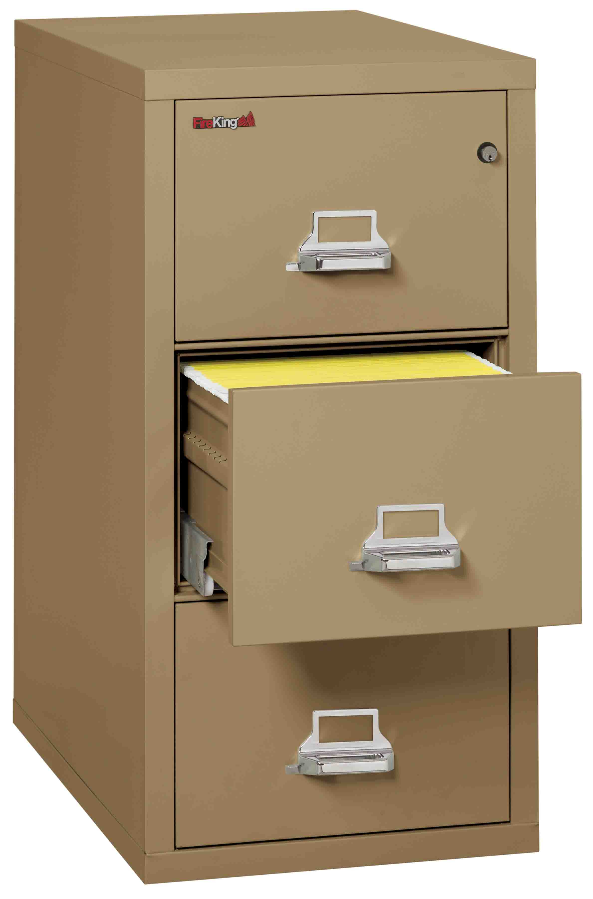 Fire King 3 2131 C Vertical Fireproof File Cabinets 3 Drawer 1 Hour with dimensions 2377 X 3603