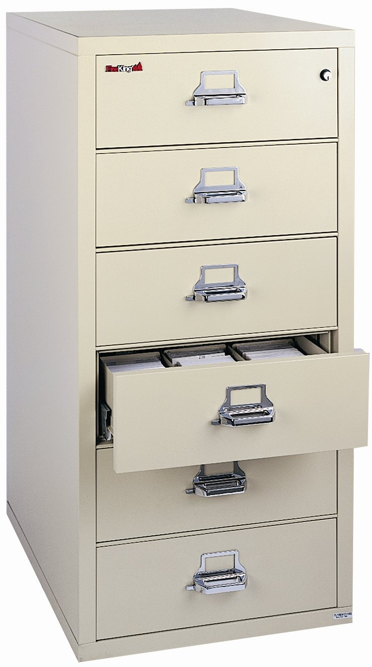 Fireking Fireproof 6 Drawer Card Check And Note Vertical File intended for sizing 748 X 1342