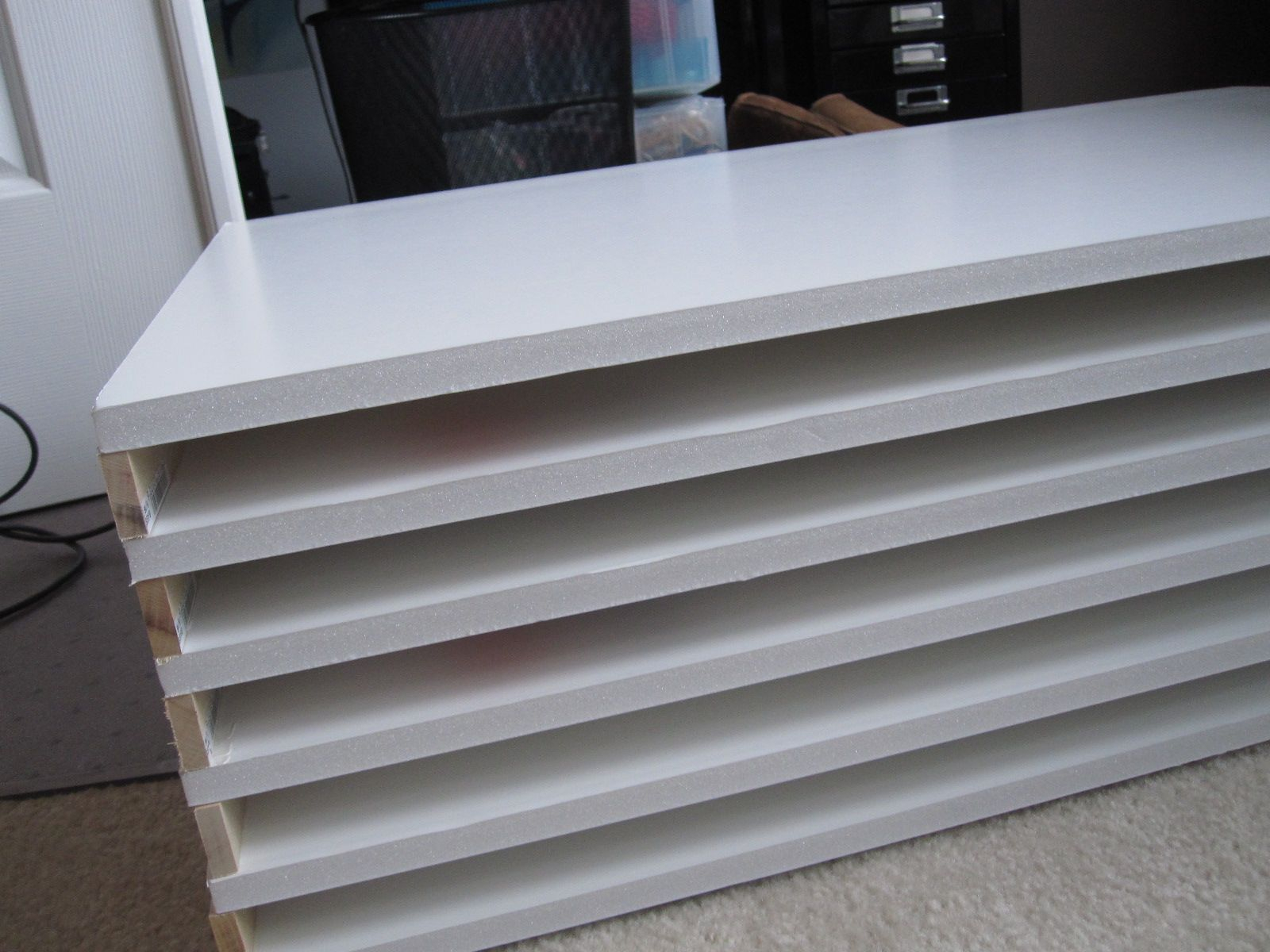 Flat Files Diy For 40 6 Sheets Of 12 Foam Core 2030 10 pertaining to measurements 1600 X 1200